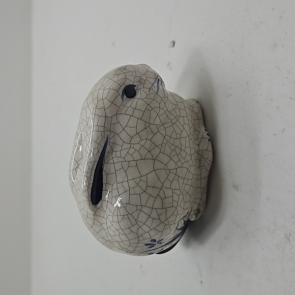 Dedham Pottery / Potting Shed 2 1/4 in. Bunny - Picture 1 of 5